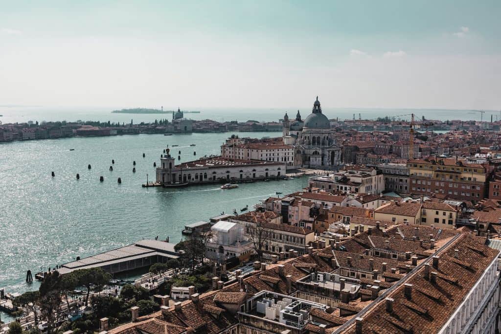 venice is worth visiting for its incredible views, such as this one from the bell tower