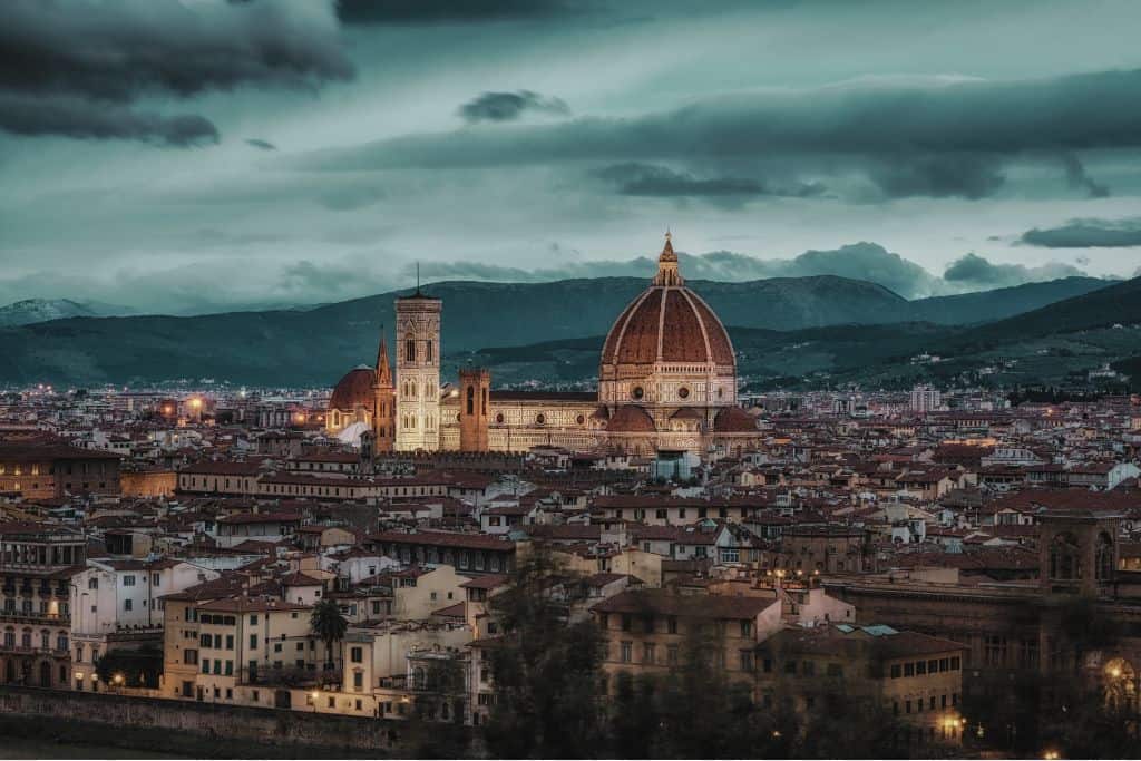 florence is worth visiting for the view from piazza michelangelo