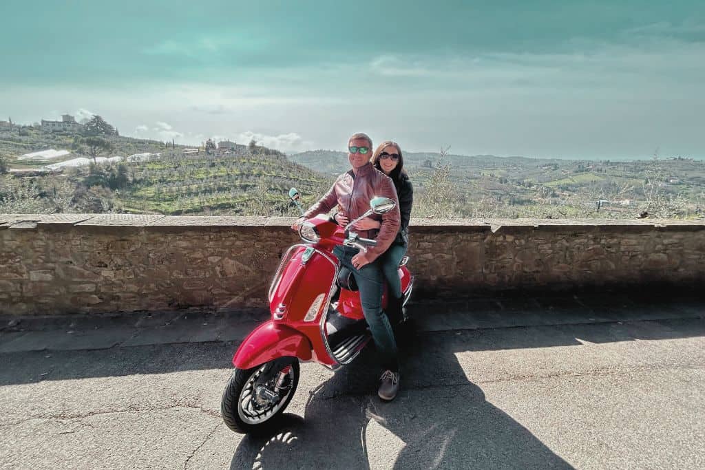 florence is worth visiting to take a vespa tour of the tuscan countryside