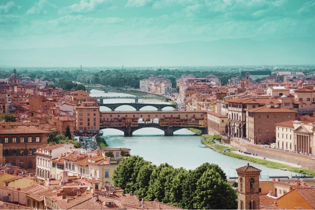 florence is worth visiting to see the arno river