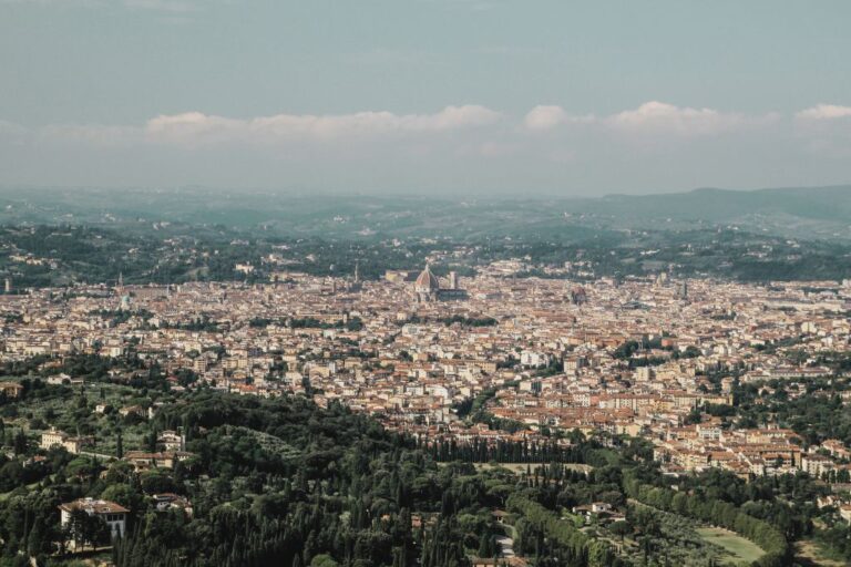view of florence from fiesole