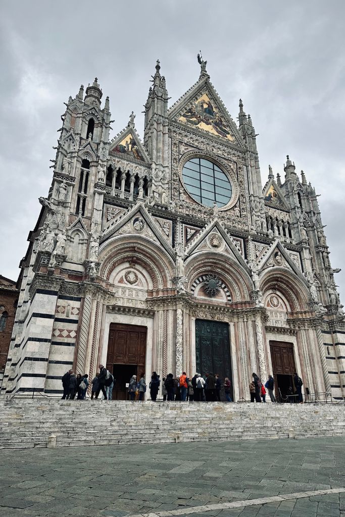 the siena cathedral, which is definitely worth visiting on a florence to siena day trip